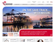 Tablet Screenshot of nissin.de